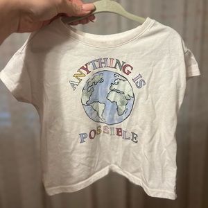 Toddler Boxy/Crop Tee